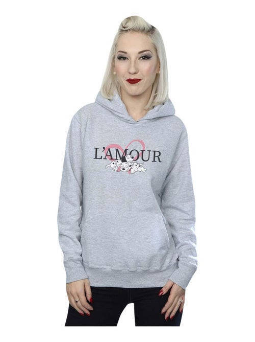 Disney - Sweat à capuche DALMATIANS L'AMOUR - Kiabi
