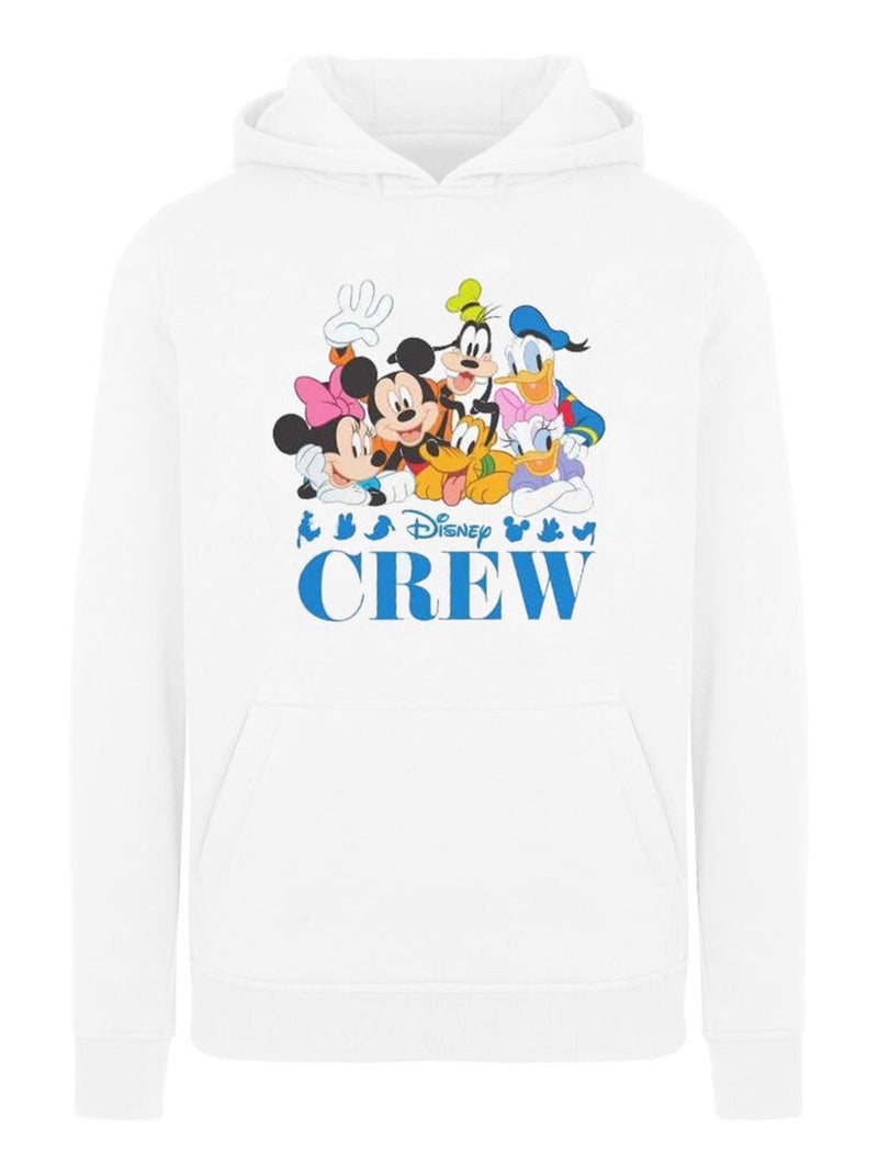 Disney - Sweat à capuche DISNEY FRIENDS Blanc - Kiabi