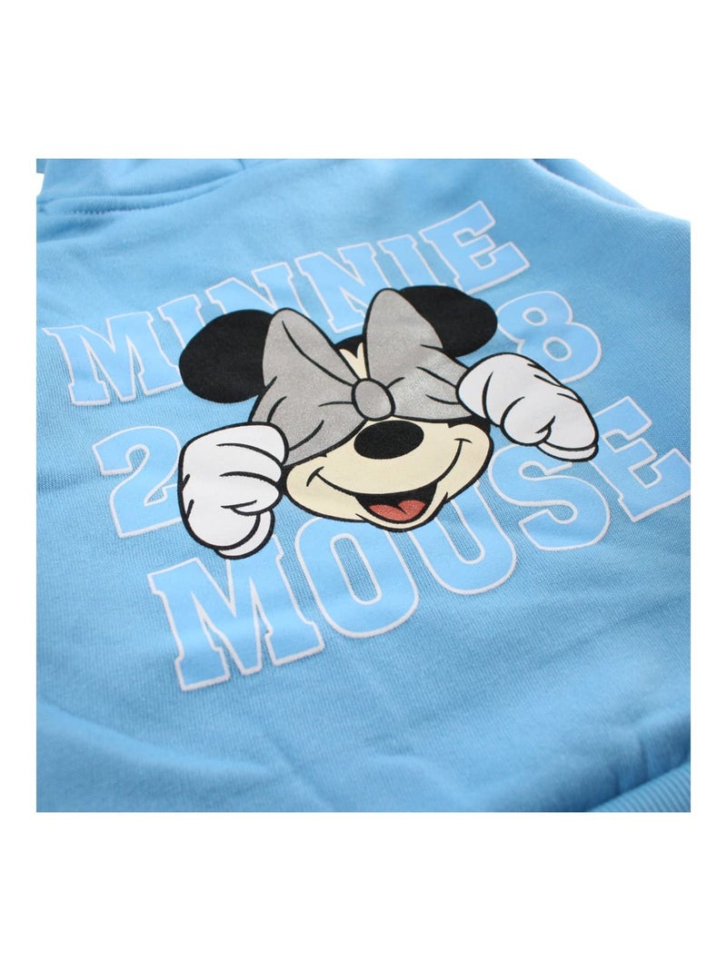 Disney - Sweat à capuche fille Bleu - Kiabi