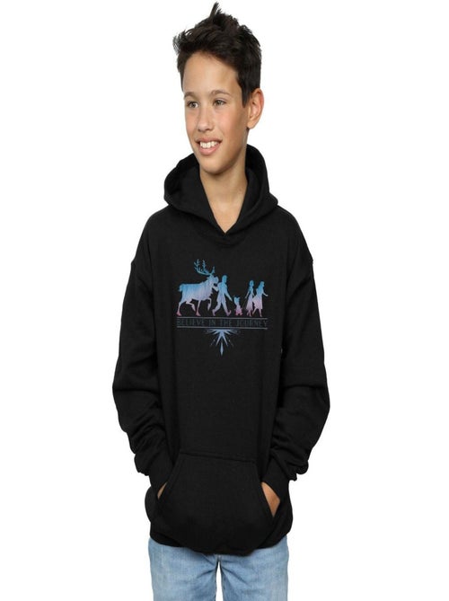 Disney - Sweat à capuche FROZEN BELIEVE IN THE JOURNEY - Kiabi Disney - Sweat à capuche FROZEN BELIEVE IN THE JOURNEY - Kiabi