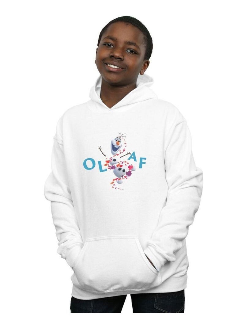 Disney - Sweat à capuche FROZEN Blanc - Kiabi
