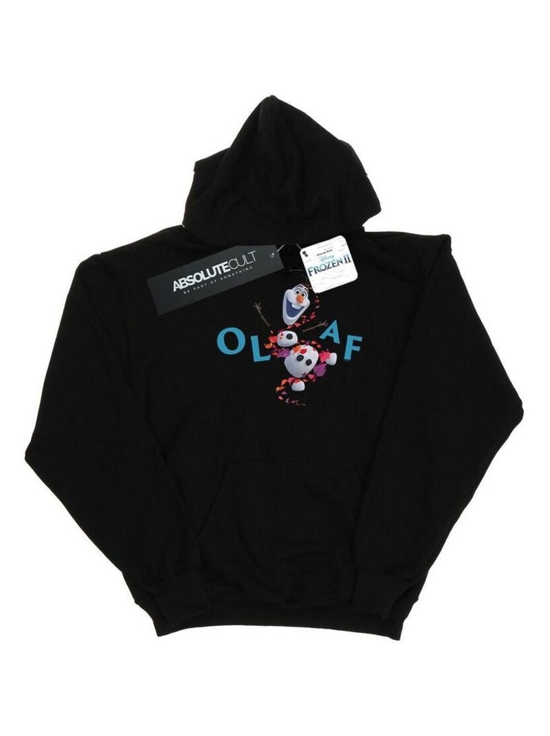 Disney - Sweat à capuche FROZEN Noir - Kiabi