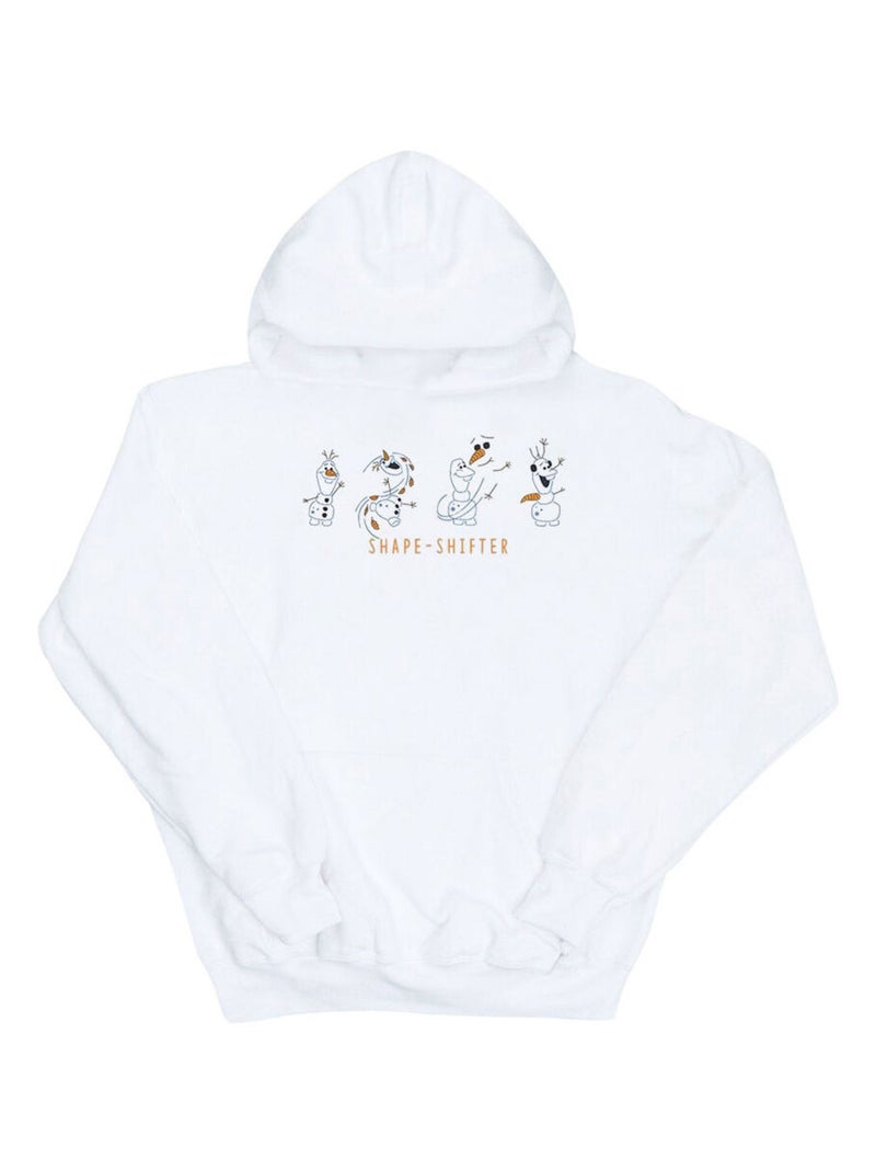 Disney - Sweat à capuche FROZEN SHAPE-SHIFTER Blanc - Kiabi