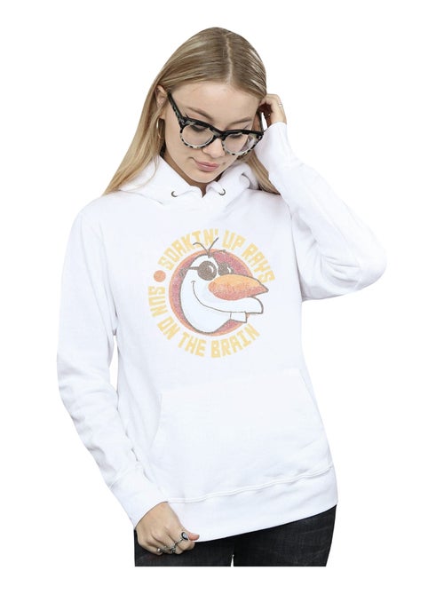 Disney - Sweat à capuche FROZEN SUN ON THE BRAIN - Kiabi