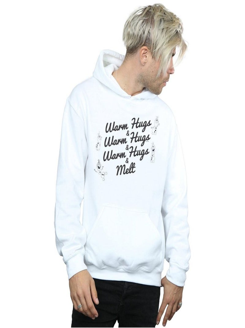 Disney - Sweat à capuche FROZEN WARM HUGS AND MELT Blanc - Kiabi
