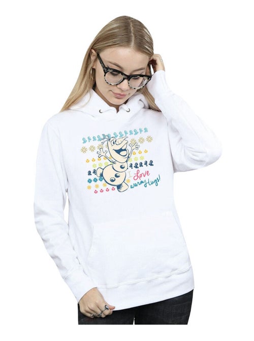 Disney - Sweat à capuche FROZEN WARM HUGS - Kiabi