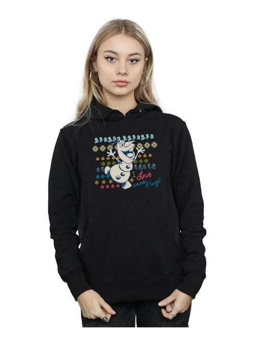 Disney - Sweat à capuche FROZEN WARM HUGS - Kiabi