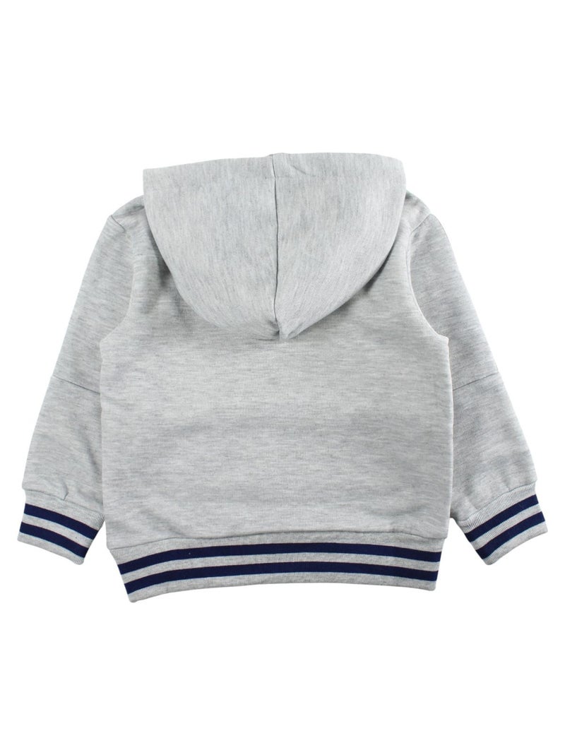 Disney - Sweat à capuche garçon à motif Gris - Kiabi