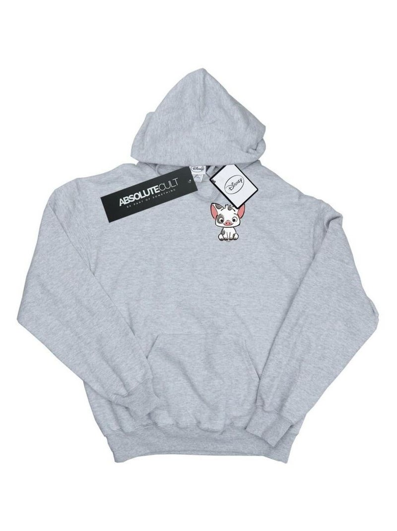 Disney - Sweat à capuche Gris chiné - Kiabi