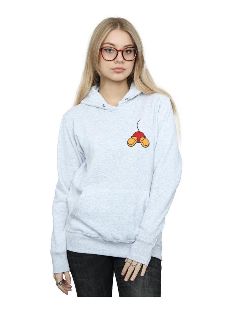 Disney - Sweat à capuche Gris chiné - Kiabi