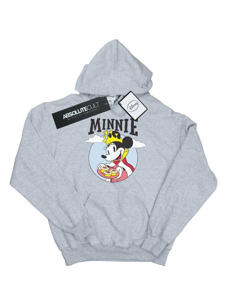 Disney - Sweat à capuche Gris chiné - Kiabi