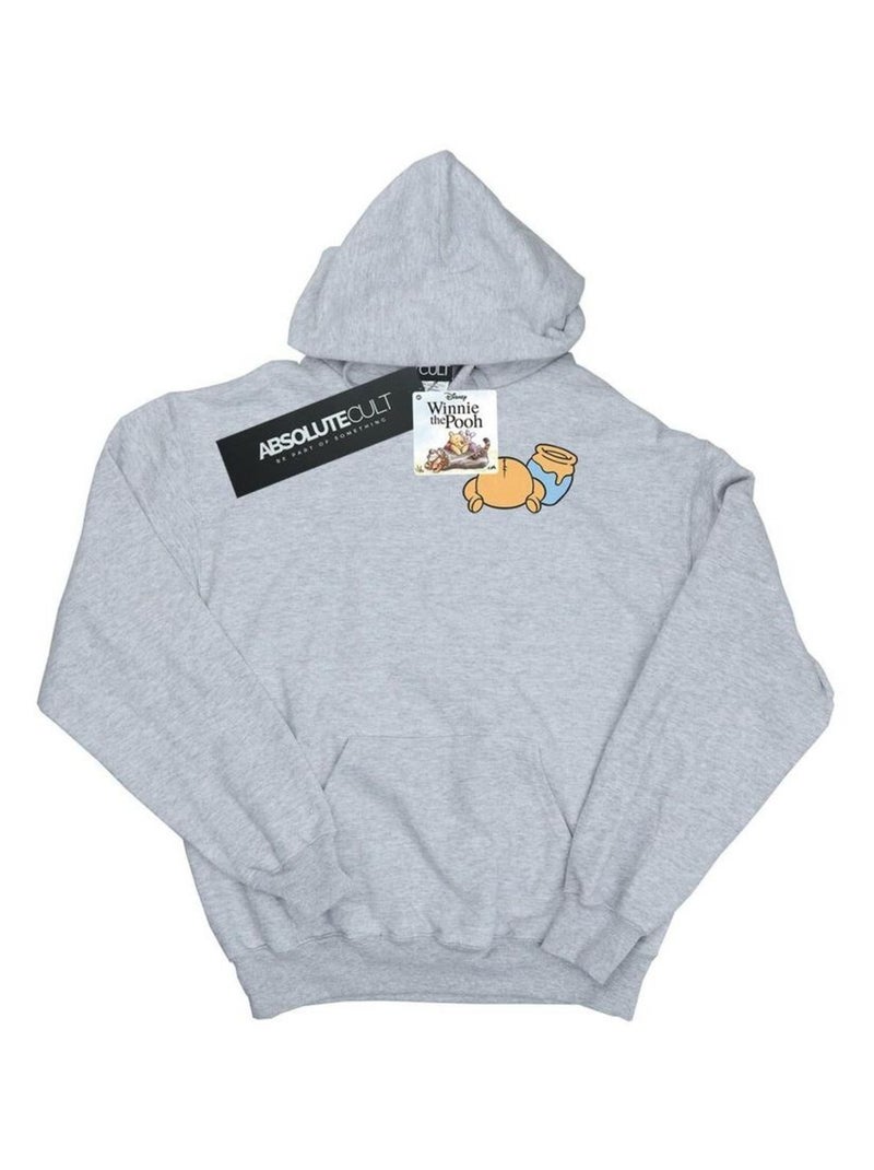 Disney - Sweat à capuche Gris chiné - Kiabi