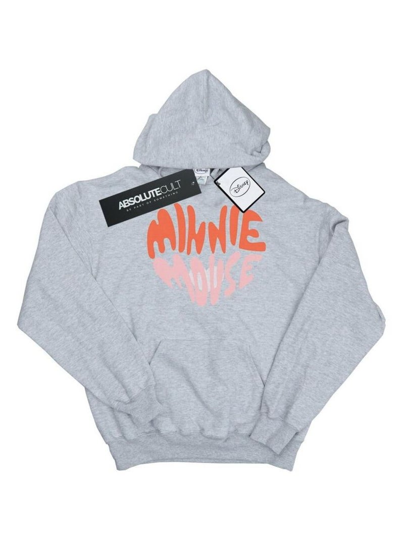 Disney - Sweat à capuche Gris chiné - Kiabi