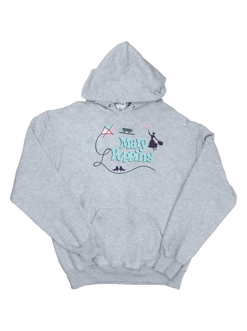 Disney - Sweat à capuche Gris chiné - Kiabi