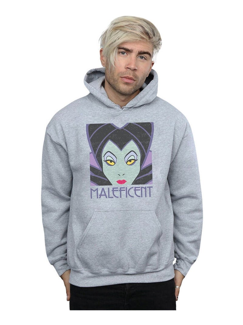 Disney - Sweat à capuche Gris chiné - Kiabi