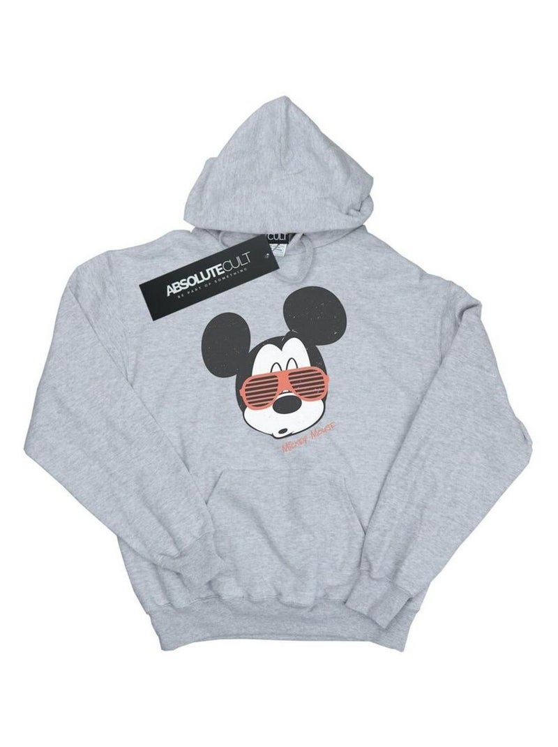 Disney - Sweat à capuche Gris chiné - Kiabi