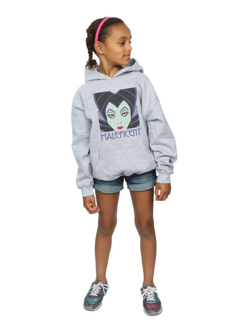 Disney - Sweat à capuche Gris chiné - Kiabi