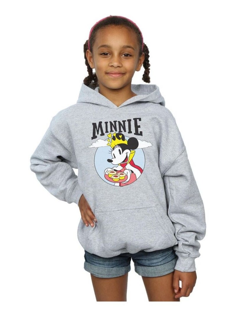 Disney - Sweat à capuche Gris chiné - Kiabi