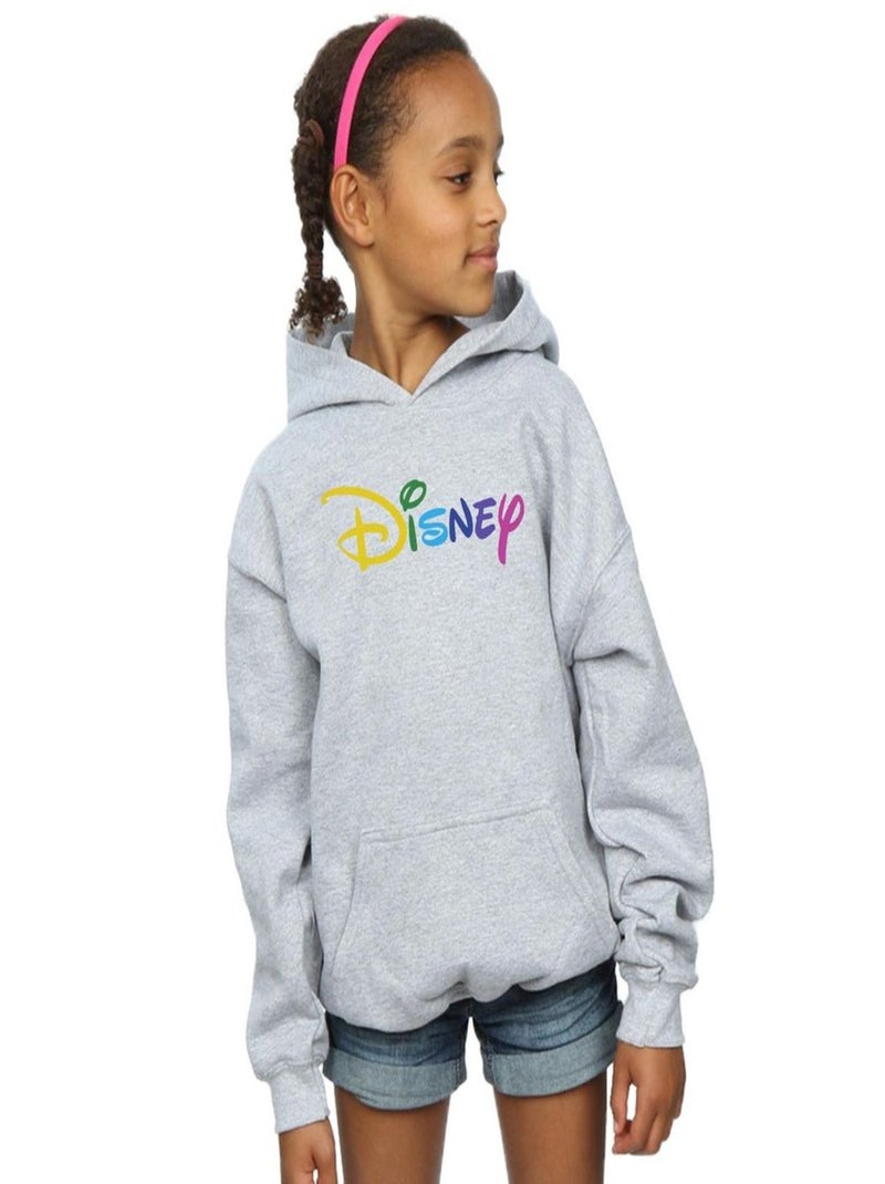 Disney - Sweat à capuche Gris chiné - Kiabi