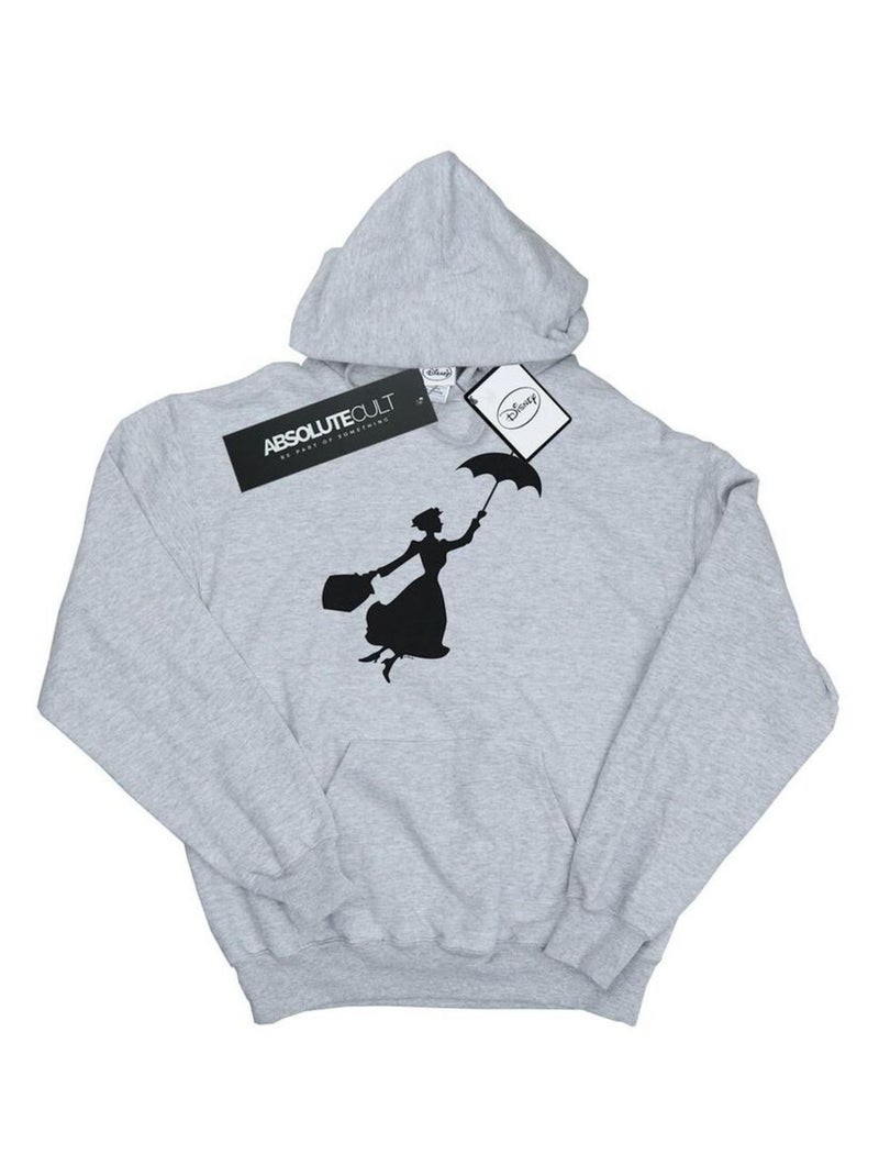 Disney - Sweat à capuche Gris chiné - Kiabi