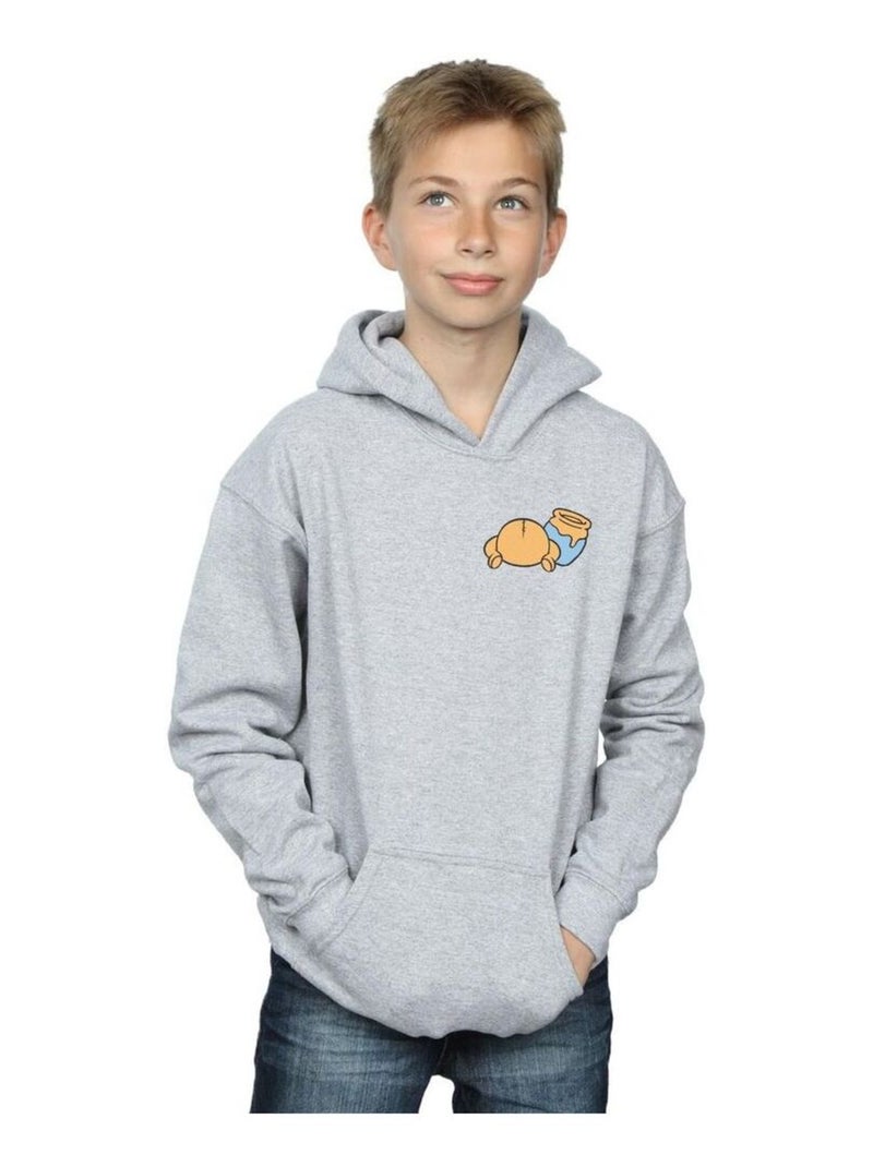 Disney - Sweat à capuche Gris chiné - Kiabi