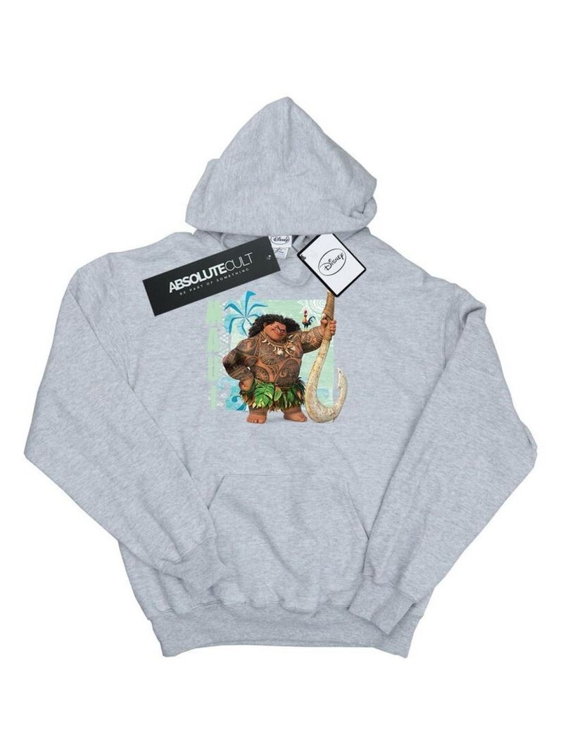 Disney - Sweat à capuche Gris chiné - Kiabi