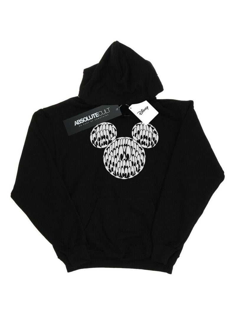 Disney - Sweat à capuche HEAD OF EYES Noir - Kiabi