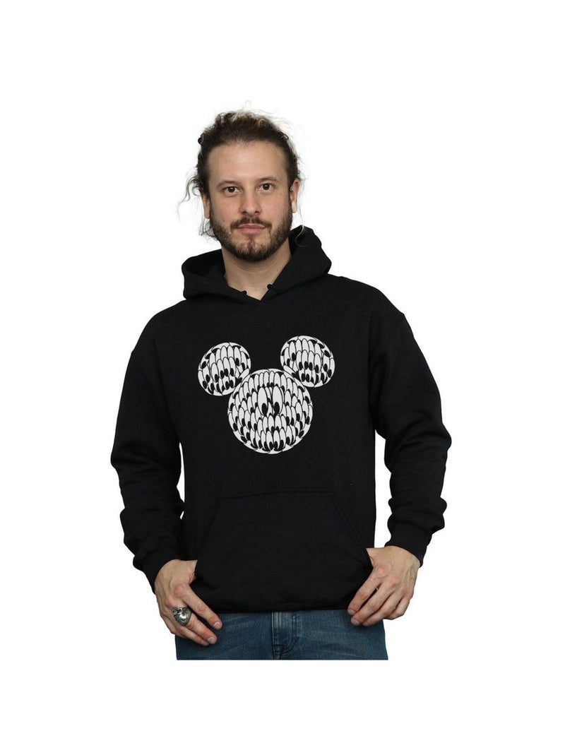Disney - Sweat à capuche HEAD OF EYES Noir - Kiabi
