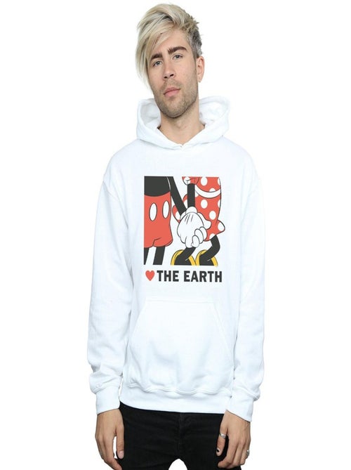 Disney - Sweat à capuche HEART THE EARTH - Kiabi Disney - Sweat à capuche HEART THE EARTH - Kiabi