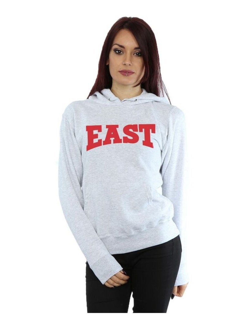 Disney - Sweat à capuche HIGH SCHOOL MUSICAL THE MUSICAL EAST HIGH Gris chiné - Kiabi
