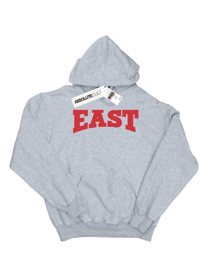 Disney - Sweat à capuche HIGH SCHOOL MUSICAL THE MUSICAL EAST HIGH Gris chiné - Kiabi