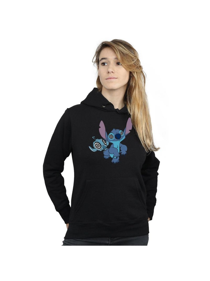 Disney - Sweat à capuche HYPNOTIZED Noir - Kiabi