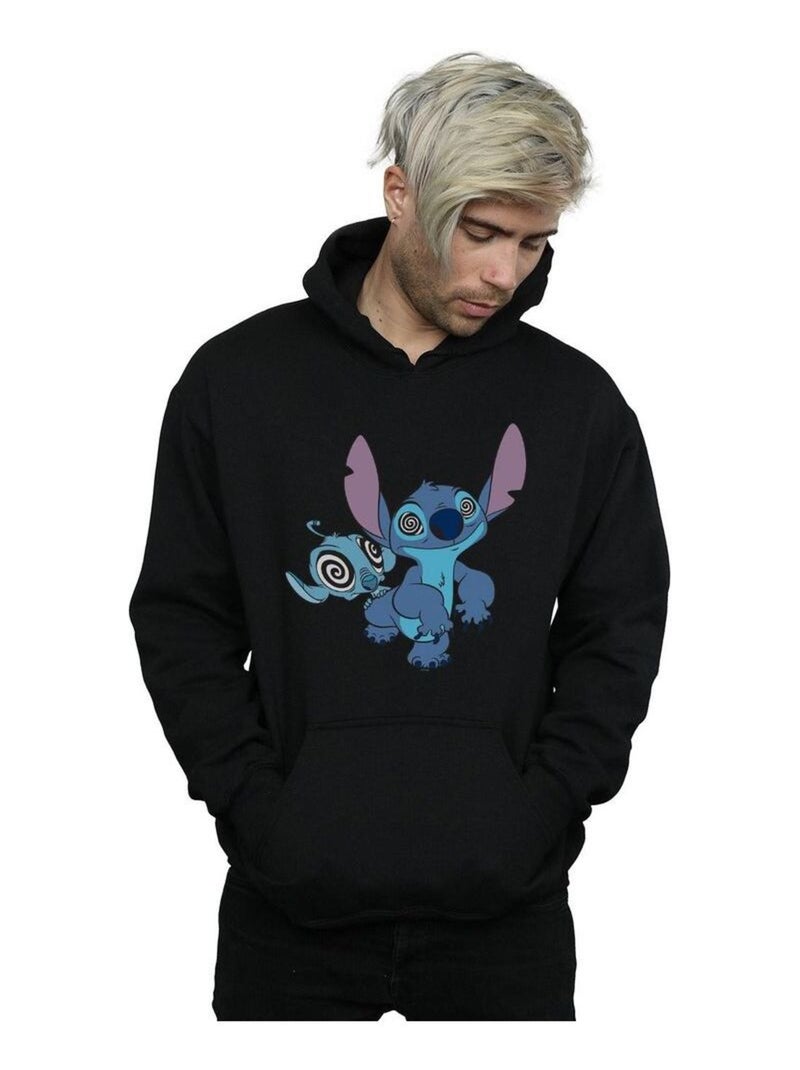 Disney - Sweat à capuche HYPNOTIZED Noir - Kiabi