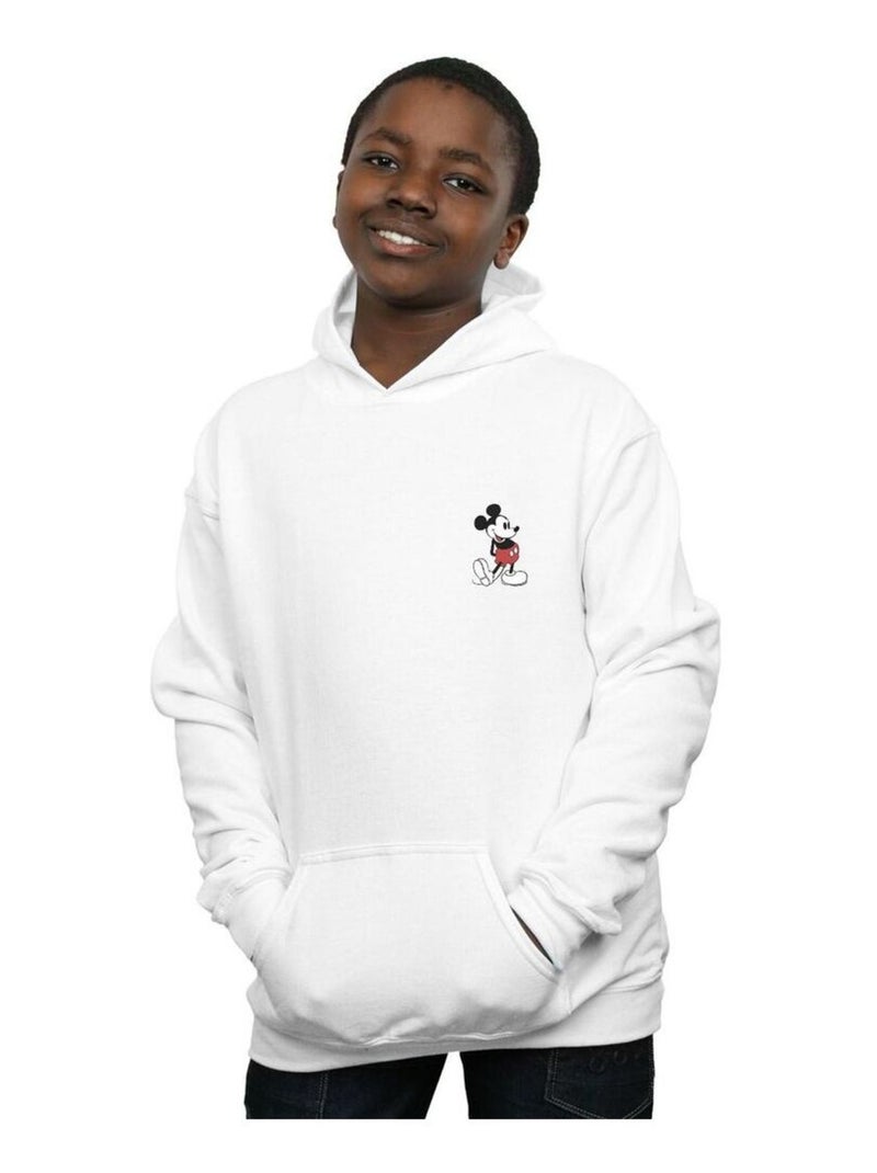 Disney - Sweat à capuche KICKIN Blanc - Kiabi