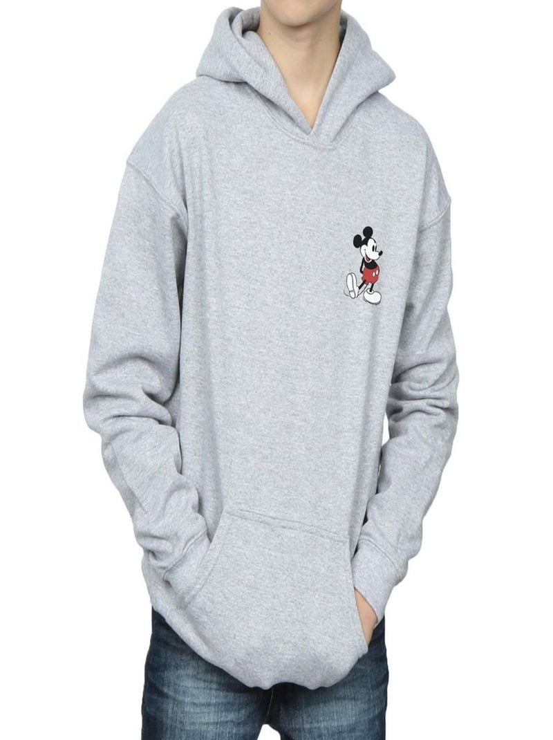 Disney - Sweat à capuche KICKIN Gris chiné - Kiabi