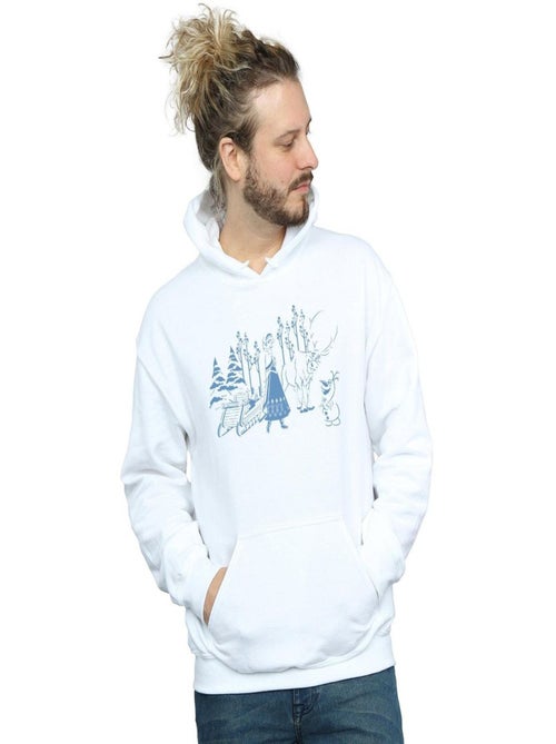 Disney - Sweat à capuche La Reine des Neiges - Kiabi