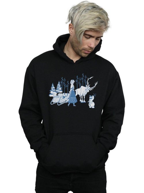 Disney - Sweat à capuche La Reine des Neiges - Kiabi