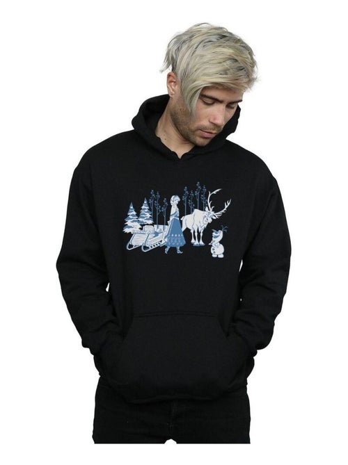 Disney - Sweat à capuche La Reine des Neiges - Kiabi