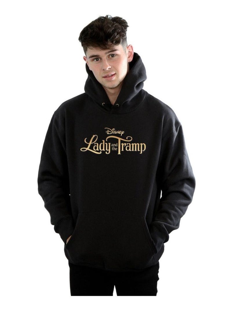 Disney - Sweat à capuche LADY AND THE TRAMP Noir - Kiabi