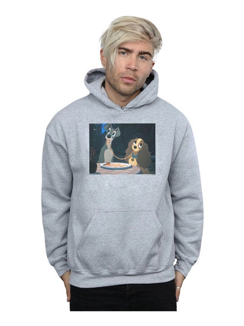 Disney - Sweat à capuche LADY AND THE TRAMP SPAGHETTI SLURP - Kiabi Disney - Sweat à capuche LADY AND THE TRAMP SPAGHETTI SLURP - Kiabi