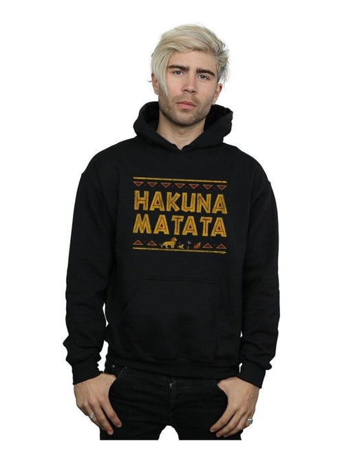 Disney - Sweat à capuche Le Roi Lion HAKUNA MATATA - Kiabi