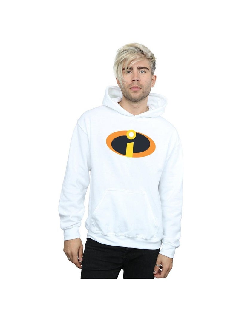 Disney - Sweat à capuche Les Indestructibles Blanc - Kiabi