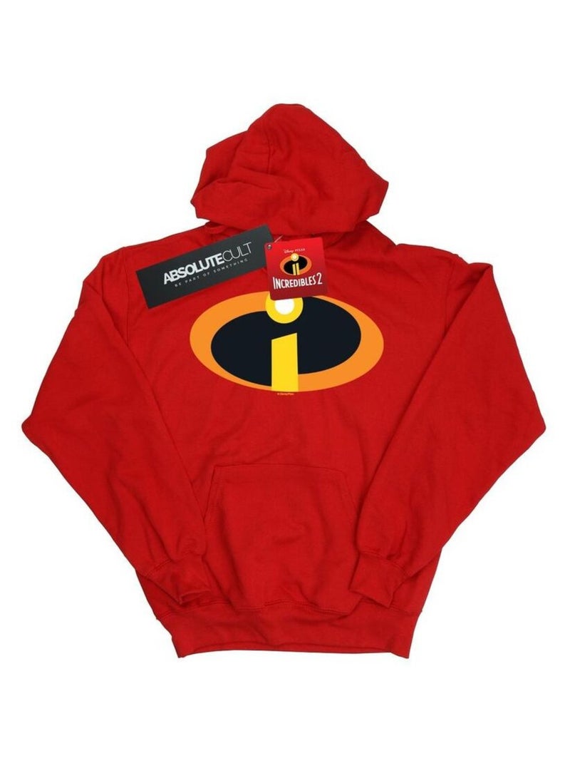 Disney - Sweat à capuche Les Indestructibles Rouge - Kiabi