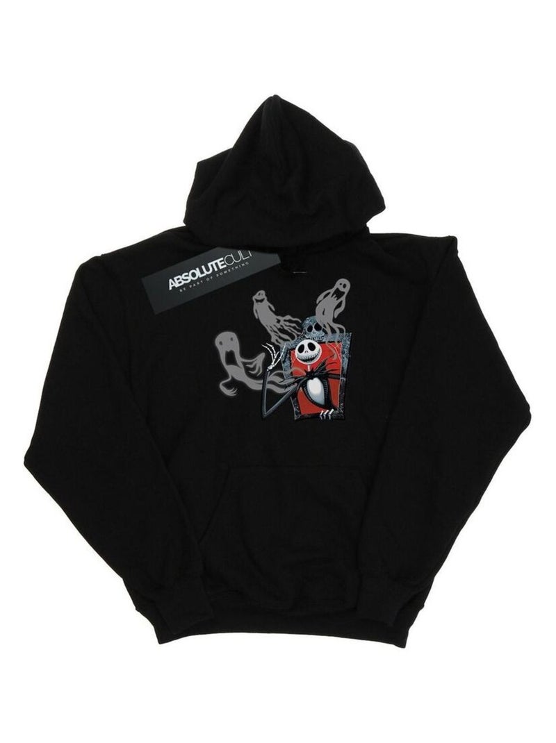 Disney - Sweat à capuche L'Étrange Noël de monsieur Jack GHOSTS OF JACK Noir - Kiabi