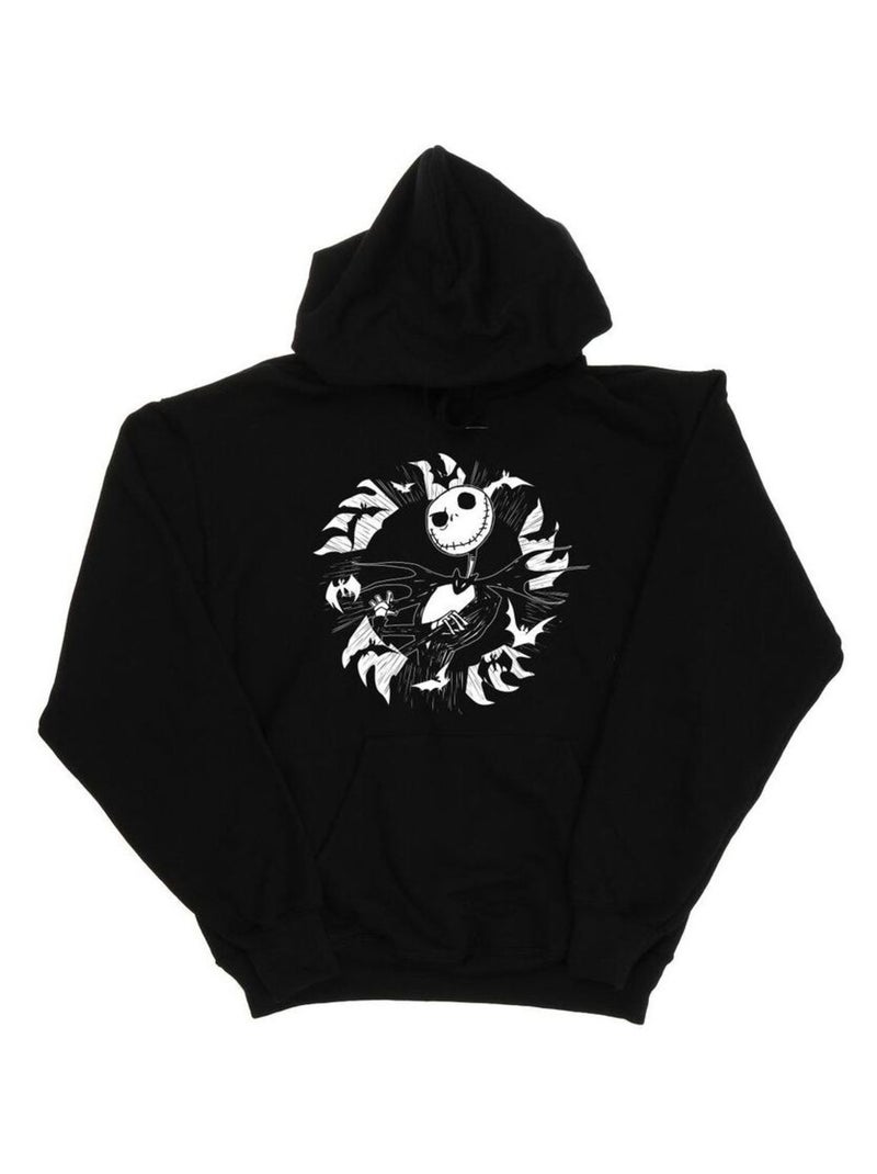 Disney - Sweat à capuche L'Étrange Noël de monsieur Jack Noir - Kiabi