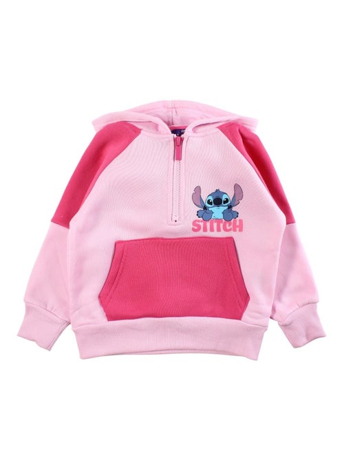 Disney - Sweat à capuche Lilo et Stitch fille - Kiabi
