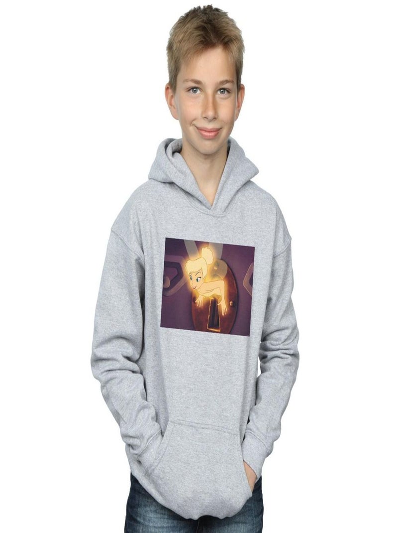 Disney - Sweat à capuche LOCK SQUEEZE Gris chiné - Kiabi