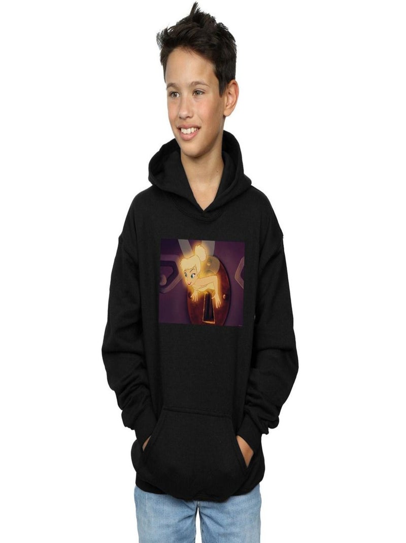 Disney - Sweat à capuche LOCK SQUEEZE Noir - Kiabi