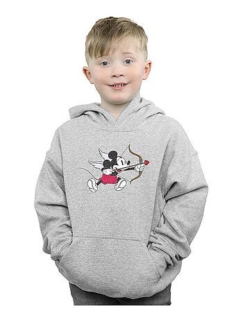 Disney - Sweat à capuche LOVE CHERUB (Mickey Mouse)