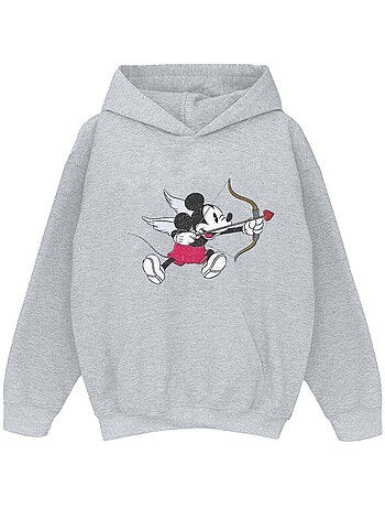Disney - Sweat à capuche LOVE CHERUB (Mickey Mouse)